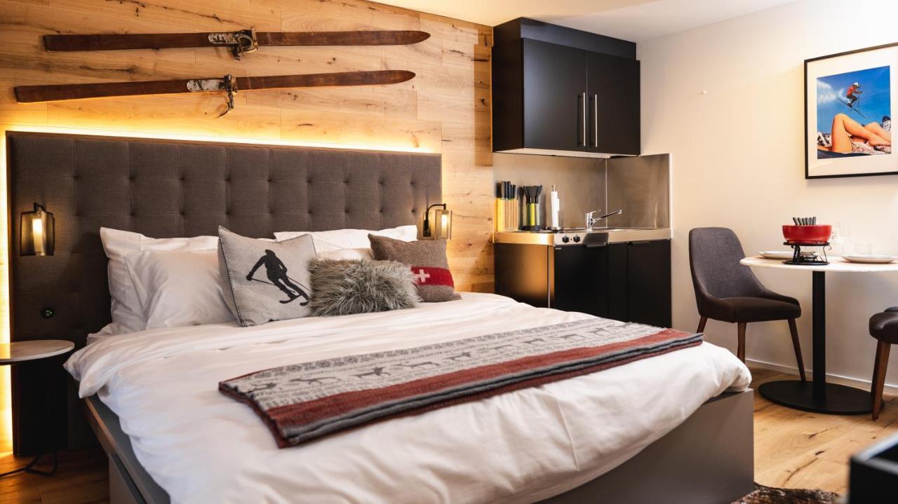 Wunderstay Alpine 403 Centric Studio Balcony/View ดาวอส ภายนอก รูปภาพ